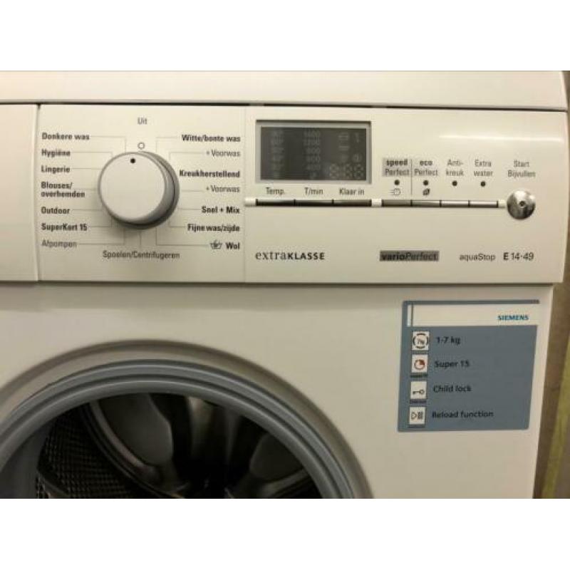 Siemens IQ300 Wasmachine: tot 7KG, 1400T, Zuinig en Stil