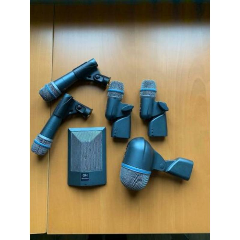 Shure Beta 52, 56, 57 en 91