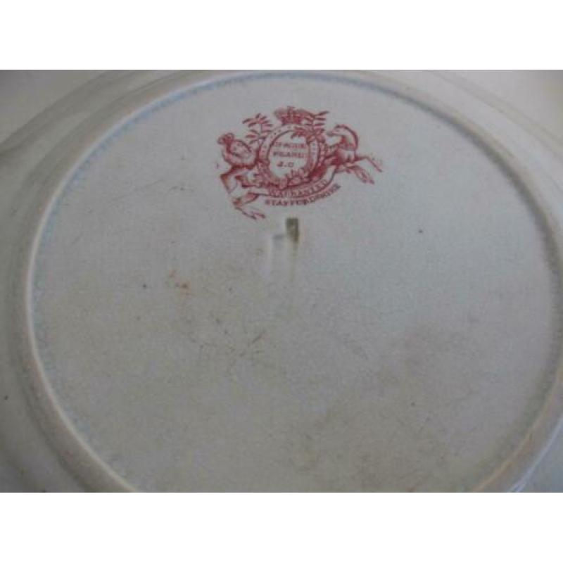 Opaque Pearl J.G. Paar borden. Staffordshire.
