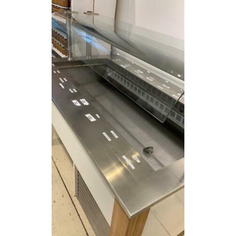 Zeer mooie Buffetwagen/Saladette TECFRIGO Isola 4