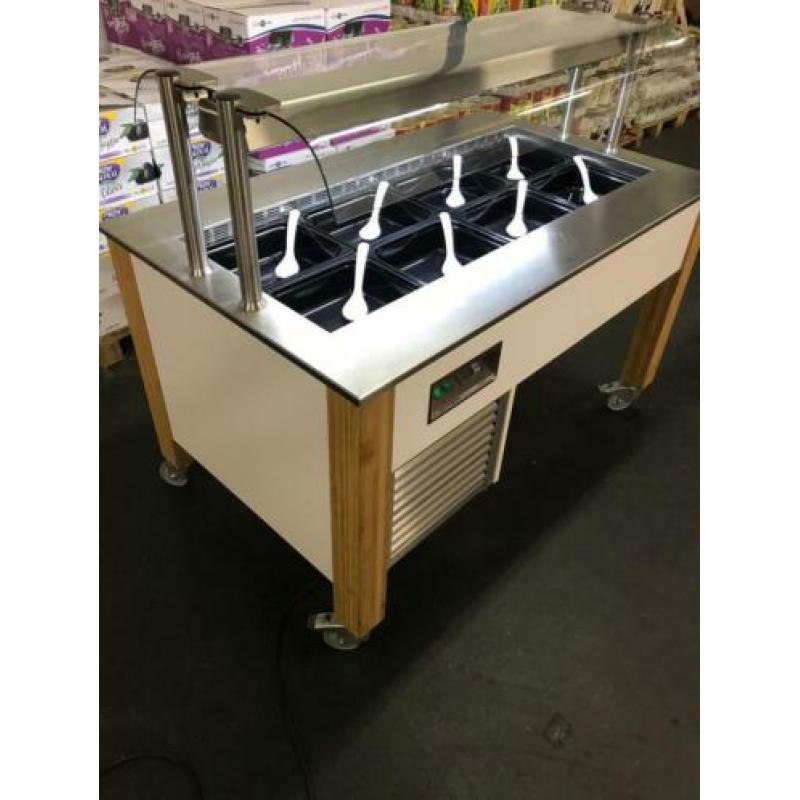 Zeer mooie Buffetwagen/Saladette TECFRIGO Isola 4