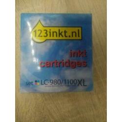 Inktcartridges LC-980 / 1100XL