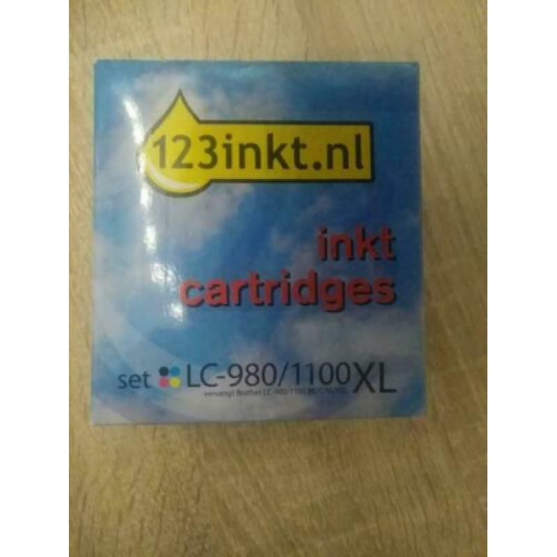 Inktcartridges LC-980 / 1100XL