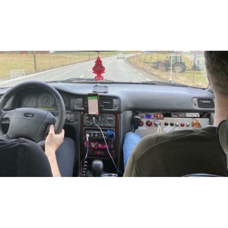 Volvo V70 2,4L 5 cilinder met 170pk automaat. Carbagerun