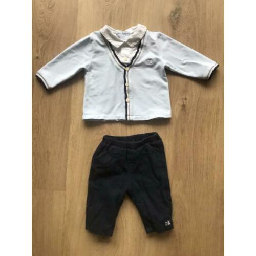 Emile et Rose trui en broek setje 56/62 nette staat jongen