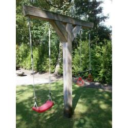 houten T schommel,houten L schommel