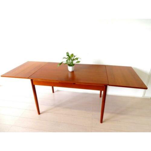 XXL retro vintage eettafel tafel jaren 60 stijl deens