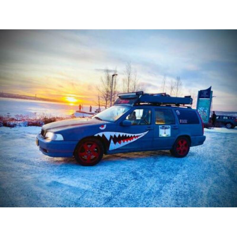 Volvo V70 2,4L 5 cilinder met 170pk automaat. Carbagerun
