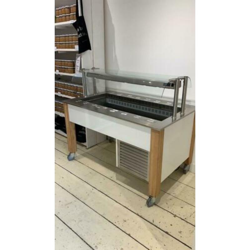 Zeer mooie Buffetwagen/Saladette TECFRIGO Isola 4