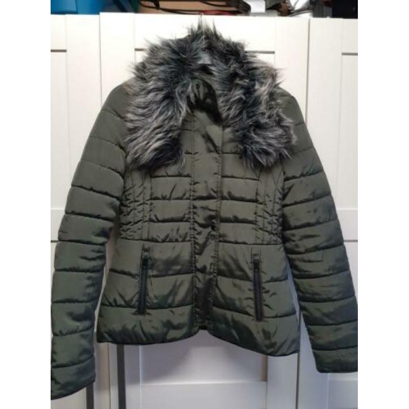 Dames/Meisjes winterjas maat 36