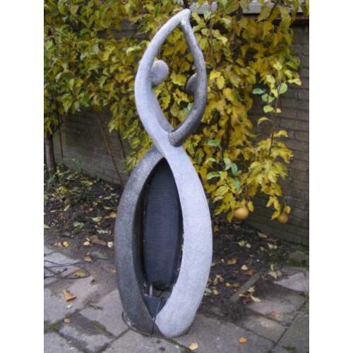 Waterornament Terrasfontein Kunststof Beeld voor de tuin