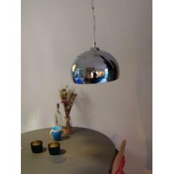 Retro (eetkamer) hanglamp chroom