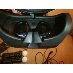 Playstation VR, PSVR, camera en motion conrollers