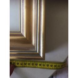 2e hnds gouden houten lijst 4€