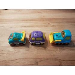 Bulldozer, Bus en Raceauto van Vtech!!
