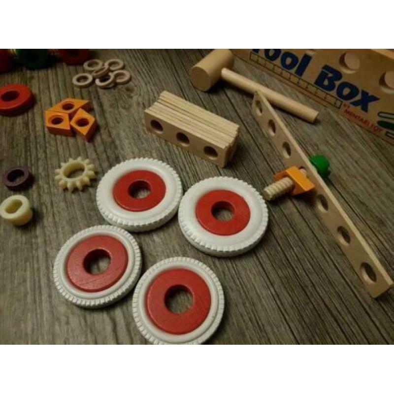 Houten Toolbox voor de kleine klussers