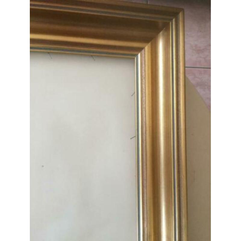 2e hnds gouden houten lijst 4€
