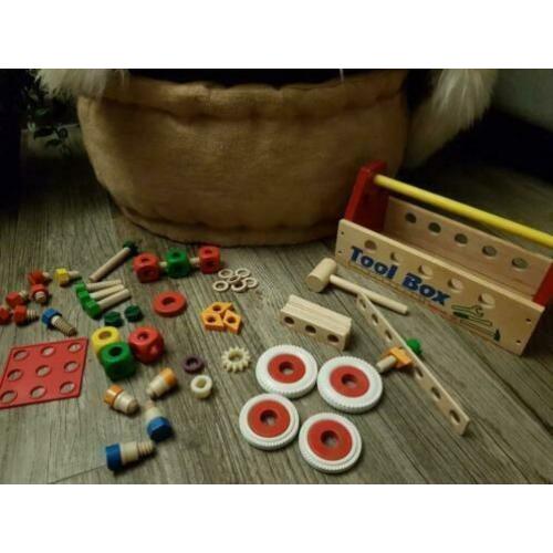 Houten Toolbox voor de kleine klussers
