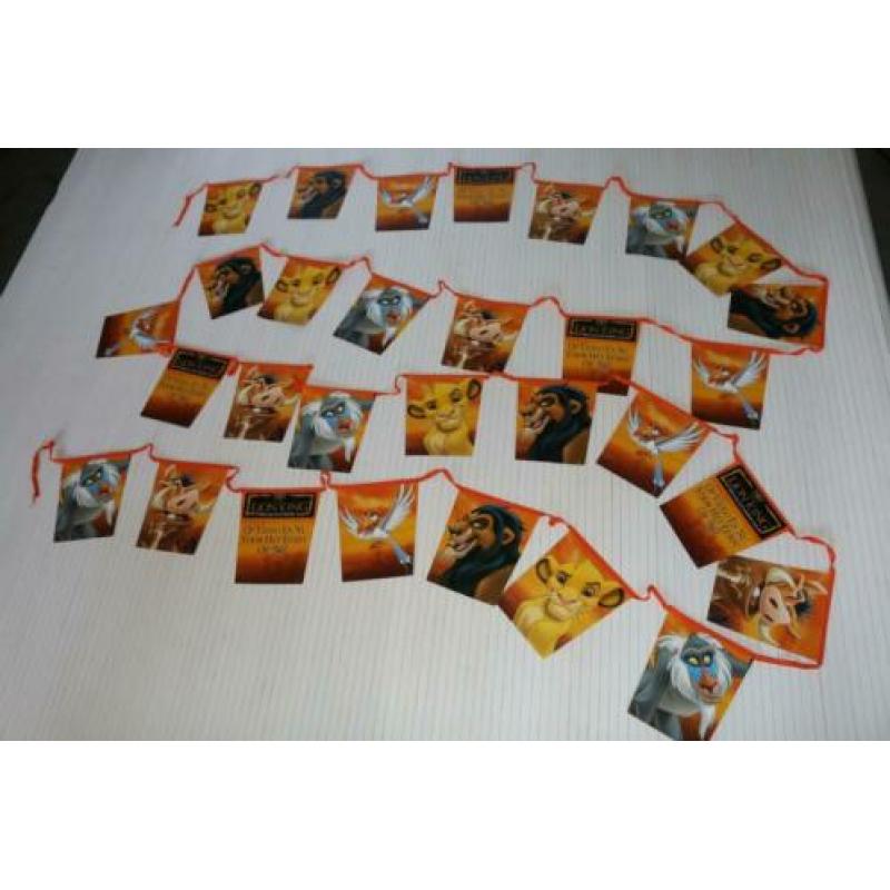 The Lion King slinger verjaardagsslinger 8.50 m cadeautip
