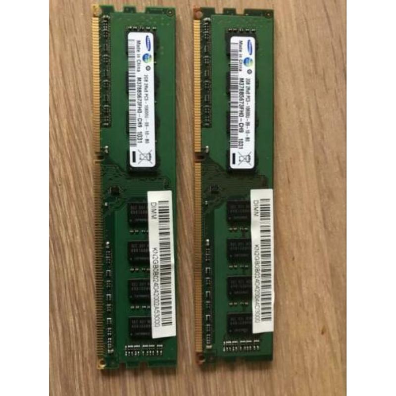 Ram geheugen voor Desktop 2x4GB