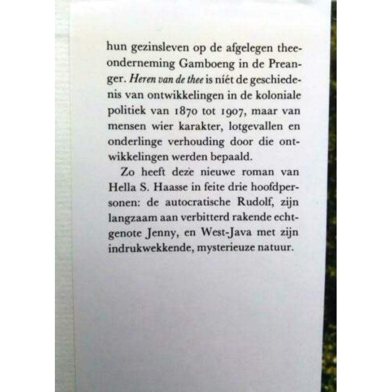 Hella S. Haasse - Heren van de Thee (Ex.4)
