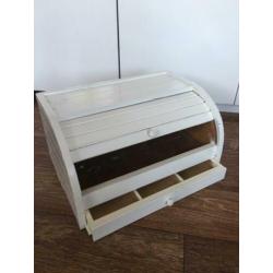 Broodbak hout wit