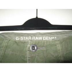 G-Star Raw Denim Rovic stoere baggy legergroene herenshort