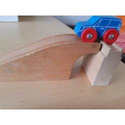 Houten treinbaan
