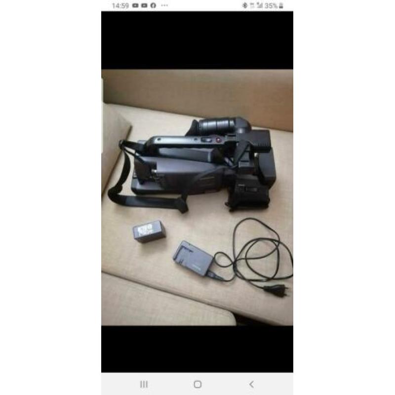 Panasonic avc hd camera met alles toebehoren