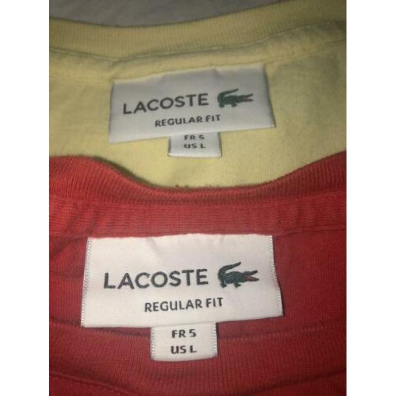 Lacoste t-shirts