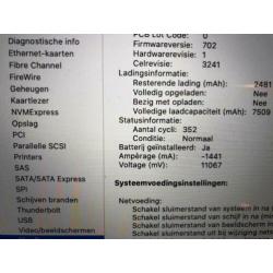 Krachtige MacBook Pro Mid 2015 Retina 15- inch i7 - 16GB RAM