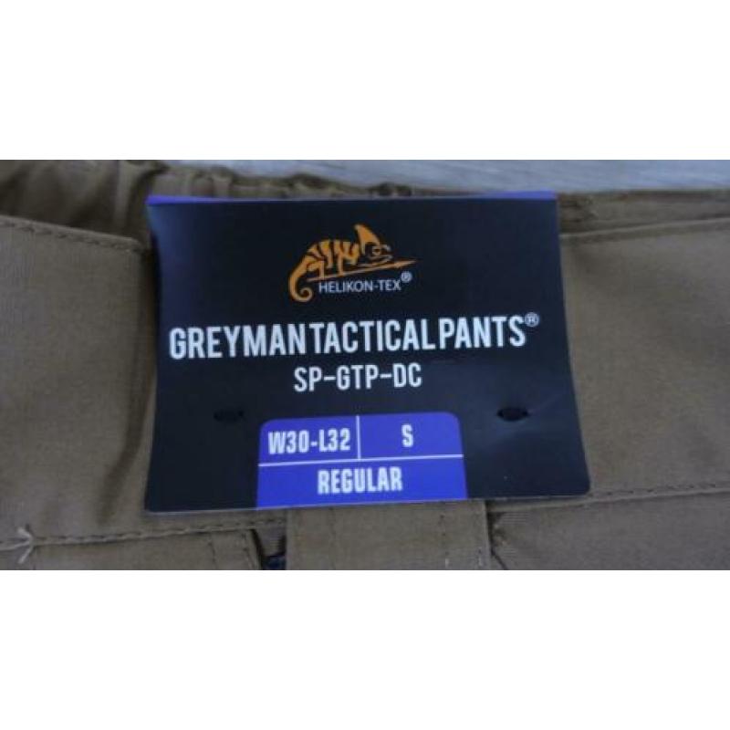 Helikon Tex Greyman Tactical Pants maat S NIEUW