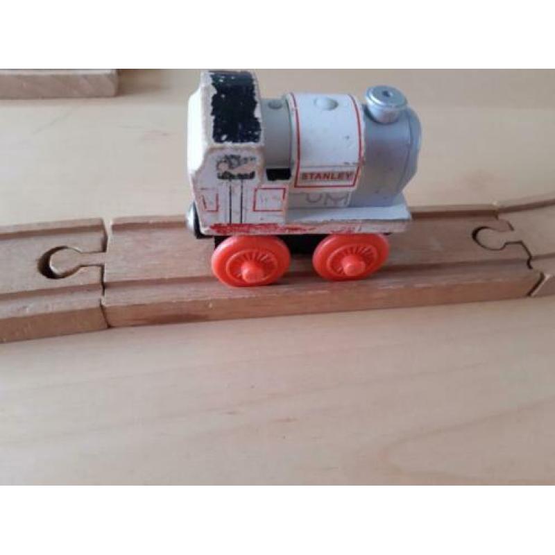 Houten treinbaan