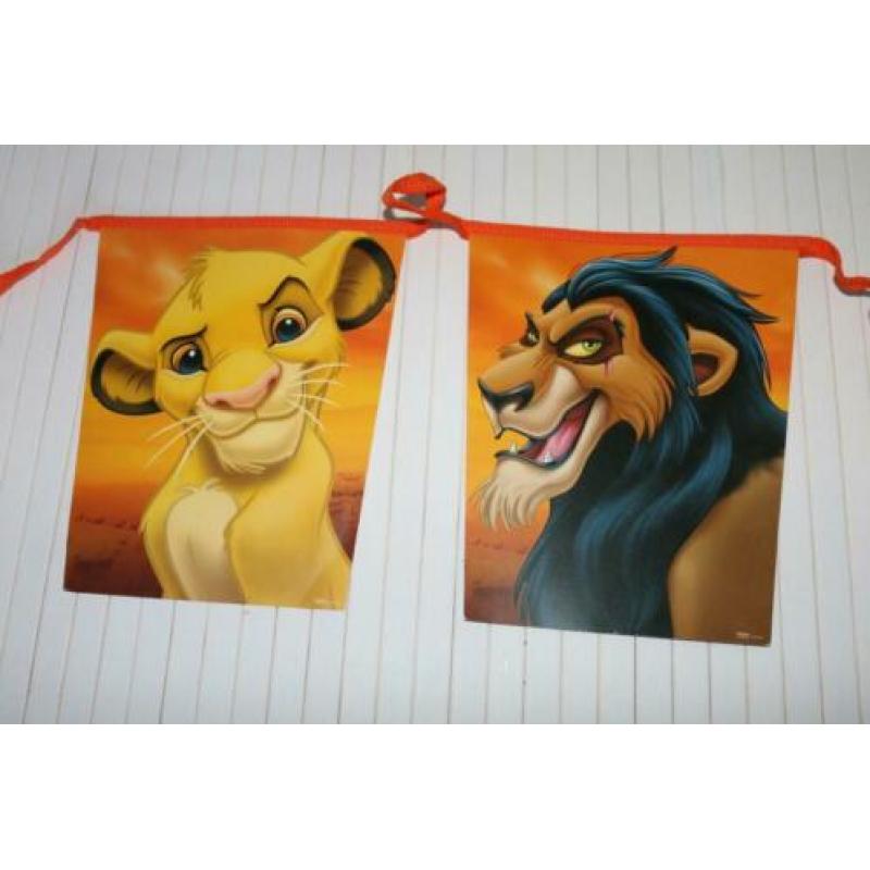 The Lion King slinger verjaardagsslinger 8.50 m cadeautip
