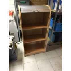 Mooie houten archiefkast