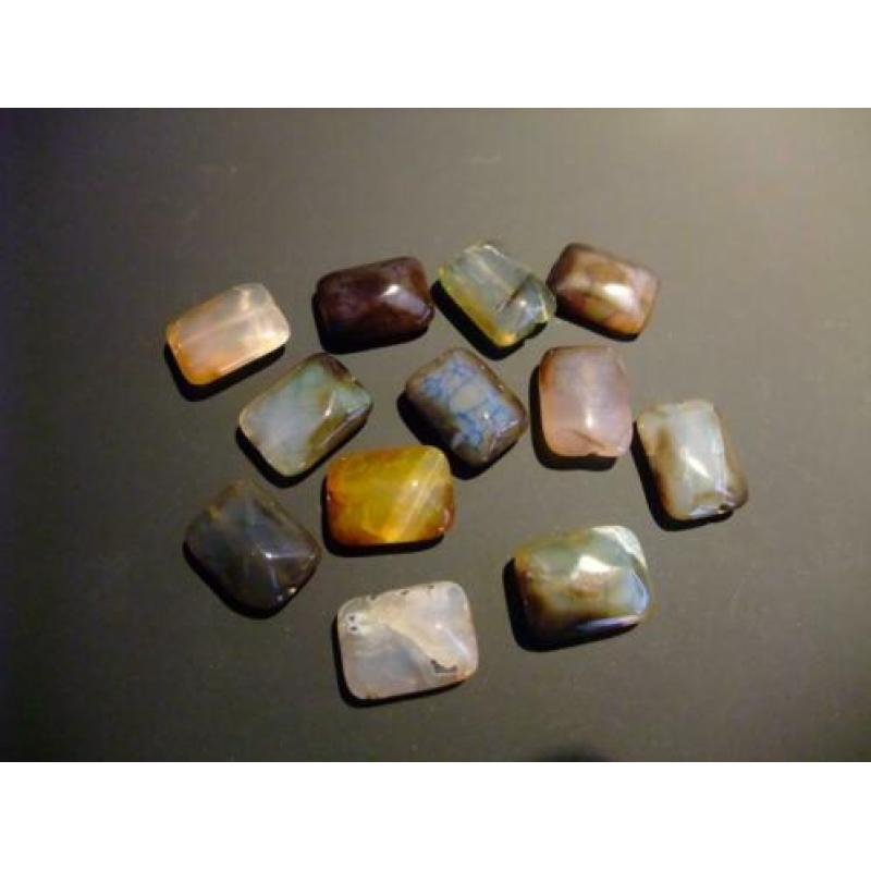 Kralen lapis lazulli-koraal- millefiori-agaat-carneool-enz