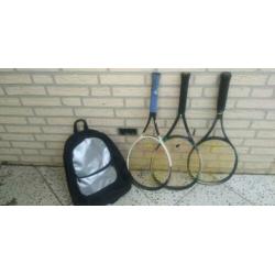 Wilson jammer 6.2, Prince 800, en een Jes Sapper voor € 45.