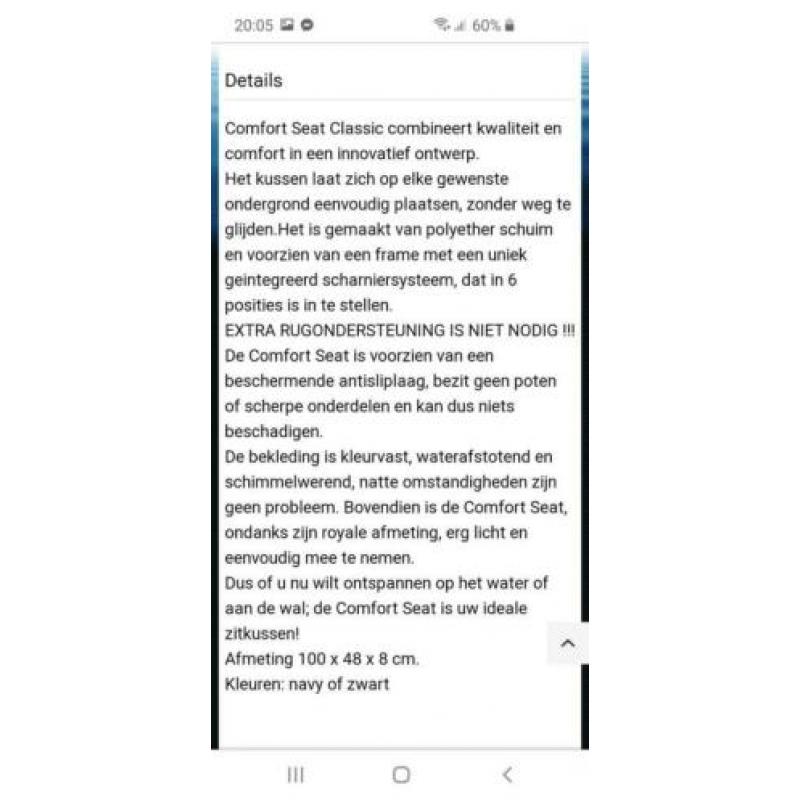 Boot stoel
