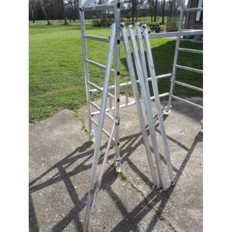 Rolsteiger / kamersteiger Werkhoogte 500-550 cm