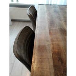 Industriële robuuste eettafel, nieuw