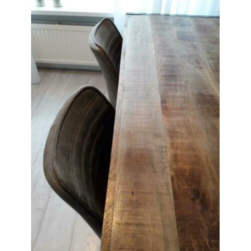 Industriële robuuste eettafel, nieuw