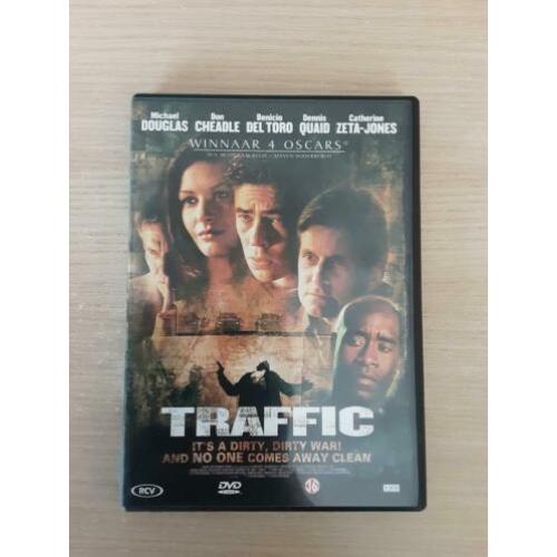 Films Traffic (Michael Douglas) veel films van 1euro 5+1grat