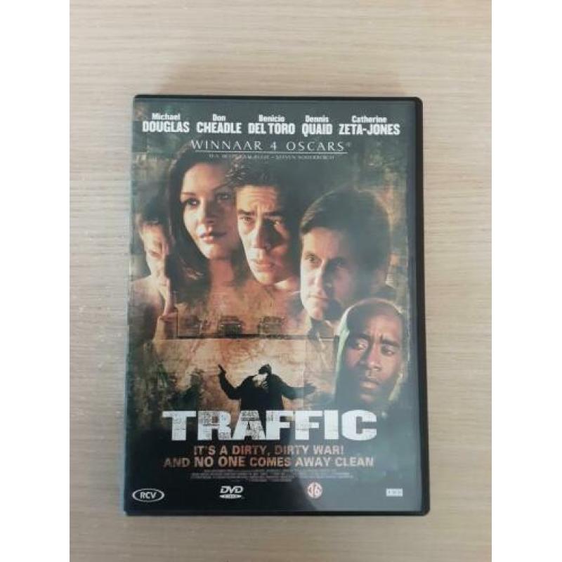 Films Traffic (Michael Douglas) veel films van 1euro 5+1grat