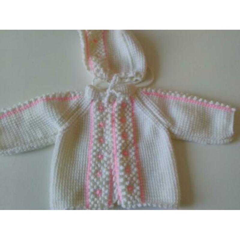 Baby jasje met los mutsje