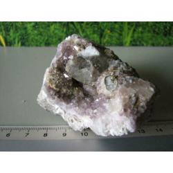 Mooi stuk met Amethyst en Calciet.6.