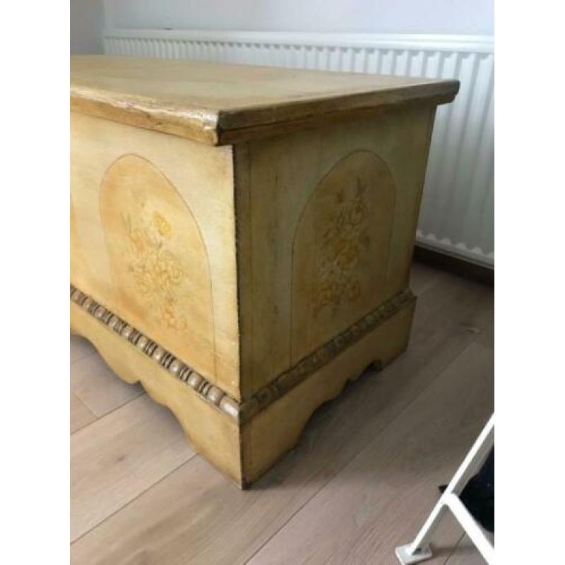 Kist Craquelé geel/beige