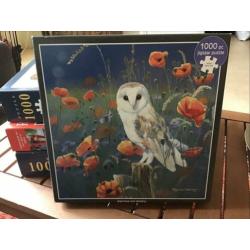 4 puzzels 1000 st oa Norman Rockwell