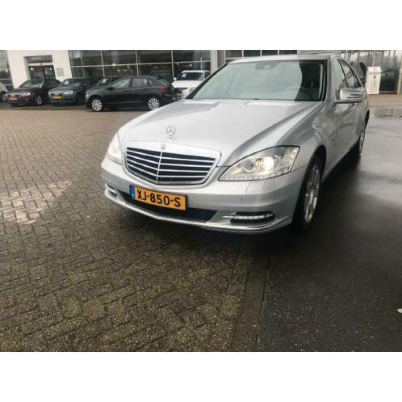 Mooie Mercedes S-Klasse 3.5 S400 Hybrid AUT 2009 Zilver