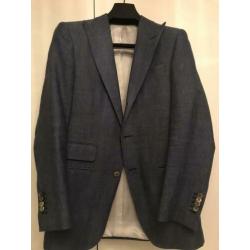 Suitsupply 2,5 knoops Washington jasje mt 46 van Wol/linnen