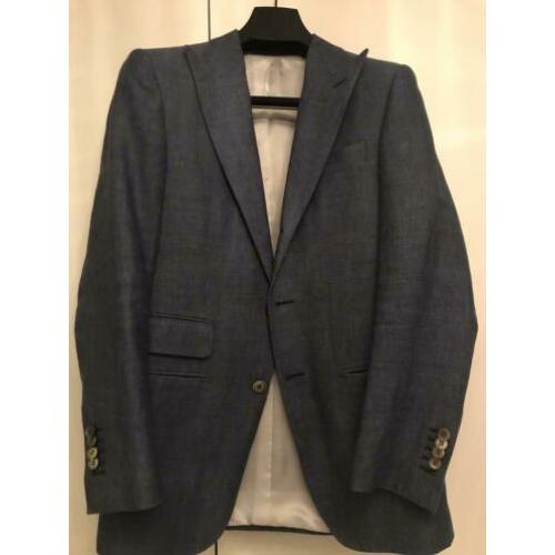 Suitsupply 2,5 knoops Washington jasje mt 46 van Wol/linnen